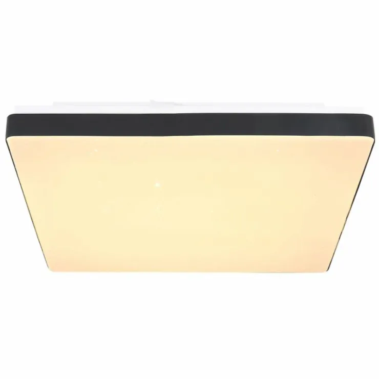 Luminaires Globo Lighting Éclairage Led|Plafonnier Globo RAINA LED Noir, Blanc, 1 lumière