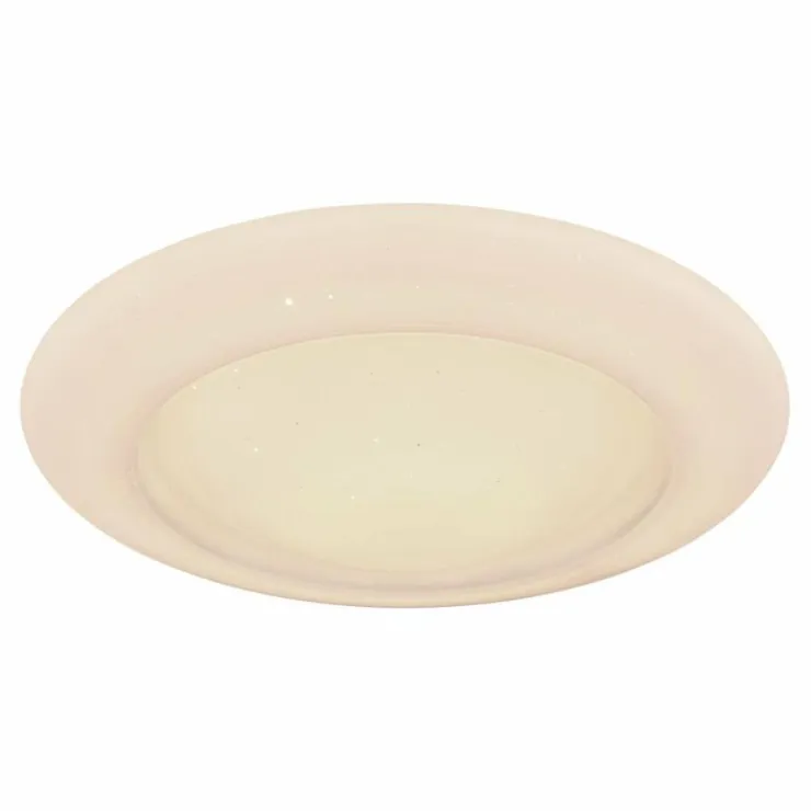 Luminaires Globo Lighting Éclairage Led|Plafonnier Globo RAVA LED Blanc, 1 lumière, Télécommandes, Changeur de couleurs
