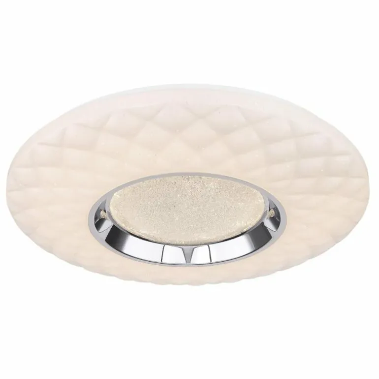 Plafonnier Globo RITA LED Blanc, 1 lumière, Télécommandes