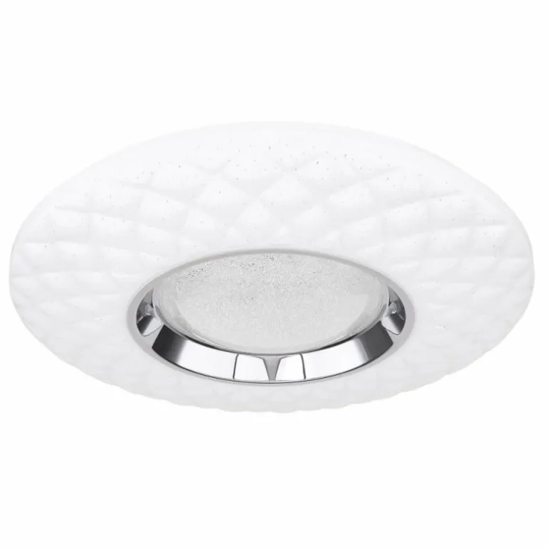 Plafonnier Globo RITA LED Blanc, 1 lumière, Télécommandes