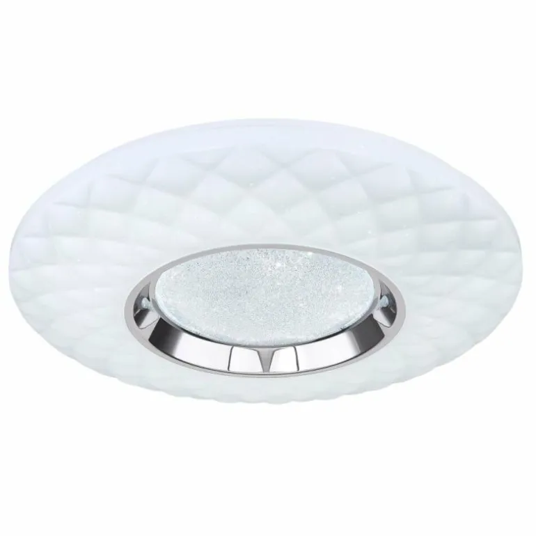 Plafonnier Globo RITA LED Blanc, 1 lumière, Télécommandes