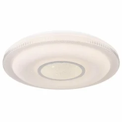 Plafonnier Globo RITA LED Blanc, 1 lumière, Télécommandes