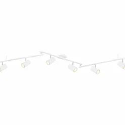 Luminaires Globo Lighting Plafonniers|Plafonnier Globo ROBBY Blanc, 6 lumières