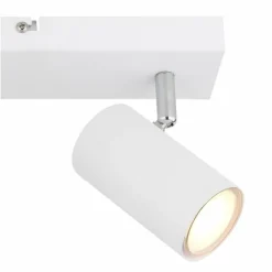 Luminaires Globo Lighting Spots Et Projecteurs|Plafonnier Globo ROBBY Chrome, Blanc, 2 lumières