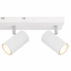 Luminaires Globo Lighting Spots Et Projecteurs|Plafonnier Globo ROBBY Chrome, Blanc, 3 lumières