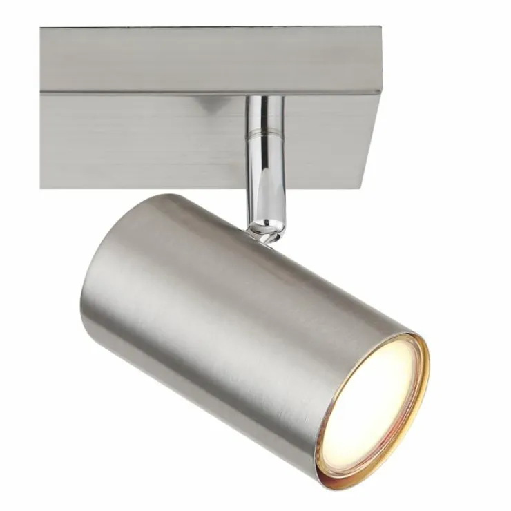 Luminaires Globo Lighting Spots Et Projecteurs|Plafonnier Globo ROBBY Nickel mat, 3 lumières