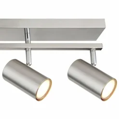 Luminaires Globo Lighting Spots Et Projecteurs|Plafonnier Globo ROBBY Nickel mat, 5 lumières