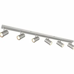 Luminaires Globo Lighting Spots Et Projecteurs|Plafonnier Globo ROBBY Nickel mat, 6 lumières