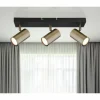 Luminaires Globo Lighting Spots Et Projecteurs|Plafonnier Globo ROBBY Noir, 3 lumières