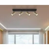 Luminaires Globo Lighting Spots Et Projecteurs|Plafonnier Globo ROBBY Noir, 4 lumières