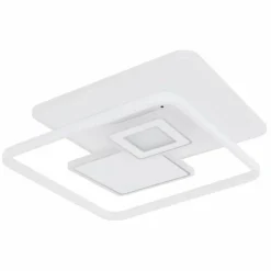 Luminaires Globo Lighting Éclairage Led|Plafonnier Globo RODERICK LED Blanc, 1 lumière, Télécommandes