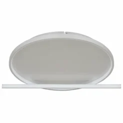 Luminaires Globo Lighting Éclairage Led|Plafonnier Globo RONDA LED Gris, 1 lumière, Télécommandes