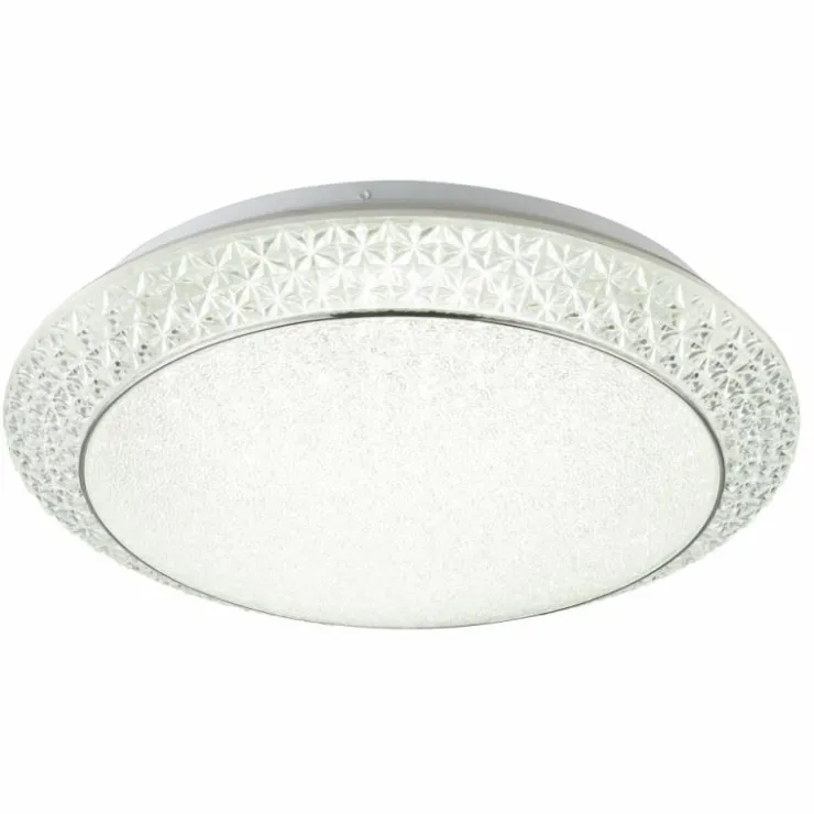 Luminaires Globo Lighting Éclairage Led|Plafonnier Globo RONJA LED Blanc, 1 lumière, Télécommandes