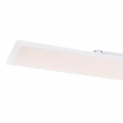 Plafonnier Globo ROSI LED Blanc, 1 lumière, Télécommandes, Changeur de couleurs