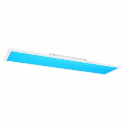 Plafonnier Globo ROSI LED Blanc, 1 lumière, Télécommandes, Changeur de couleurs
