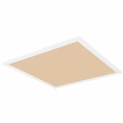 Plafonnier Globo ROSI LED Blanc, 1 lumière, Télécommandes, Changeur de couleurs