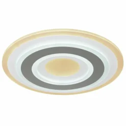 Luminaires Globo Lighting Éclairage Led|Plafonnier Globo SABATINO LED Blanc, 1 lumière, Télécommandes