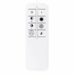Plafonnier Globo SAJAMA LED Blanc, 1 lumière, Télécommandes