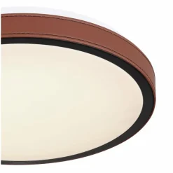 Luminaires Globo Lighting Éclairage Led|Plafonnier Globo SAMMI LED Brun, Noir, Blanc, 1 lumière