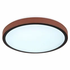Luminaires Globo Lighting Éclairage Led|Plafonnier Globo SAMMI LED Brun, Noir, Blanc, 1 lumière