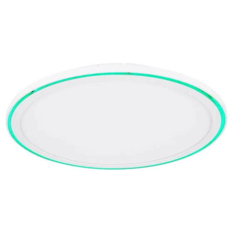 Luminaires Globo Lighting Éclairage Led|Plafonnier Globo SAMU LED Blanc, 1 lumière, Télécommandes, Changeur de couleurs