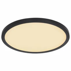 Luminaires Globo Lighting Éclairage Led|Plafonnier Globo SAPANA LED Noir, 1 lumière