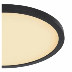 Luminaires Globo Lighting Éclairage Led|Plafonnier Globo SAPANA LED Noir, 1 lumière