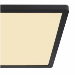 Luminaires Globo Lighting Éclairage Led|Plafonnier Globo SAPANA LED Noir, 1 lumière