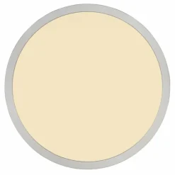 Luminaires Globo Lighting Éclairage Led|Plafonnier Globo SAPANA LED Nickel mat, Blanc, 1 lumière
