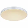 Luminaires Globo Lighting Éclairage Led|Plafonnier Globo SONNY LED Argenté, Blanc, 1 lumière, Télécommandes