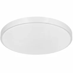 Luminaires Globo Lighting Éclairage Led|Plafonnier Globo SONNY LED Argenté, Blanc, 1 lumière, Télécommandes