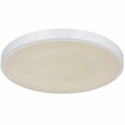 Luminaires Globo Lighting Éclairage Led|Plafonnier Globo SONNY LED Argenté, Blanc, 1 lumière, Télécommandes