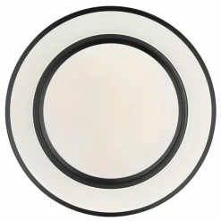 Luminaires Globo Lighting Éclairage Led|Plafonnier Globo SULLY LED Noir, 1 lumière, Télécommandes, Changeur de couleurs