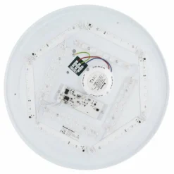 Luminaires Globo Lighting Éclairage Led|Plafonnier Globo SULLY LED Blanc, 1 lumière, Télécommandes, Changeur de couleurs
