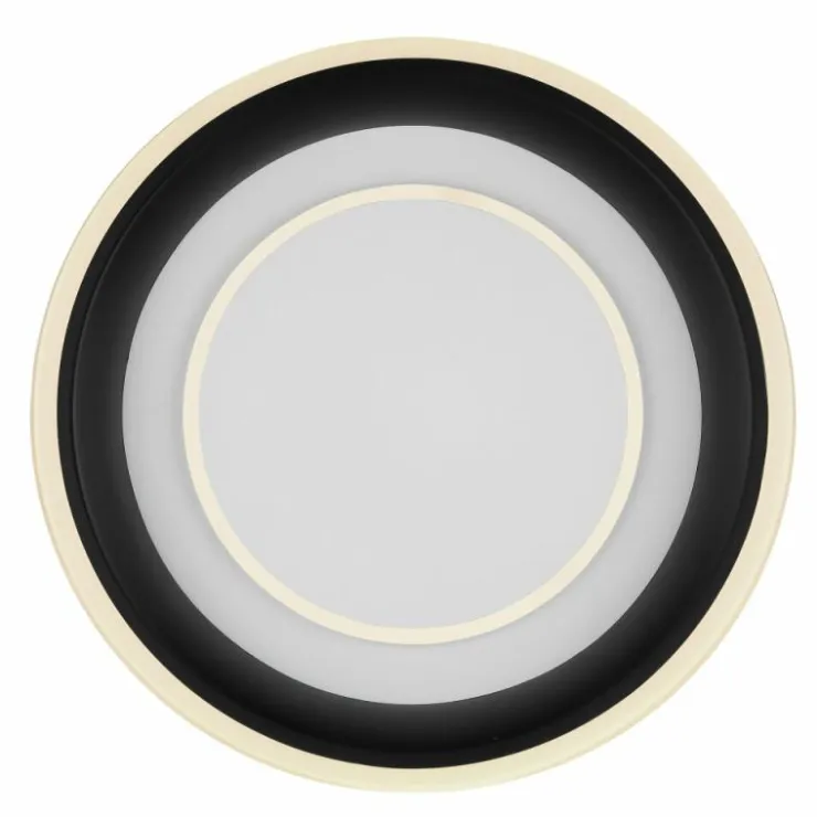 Luminaires Globo Lighting Éclairage Led|Plafonnier Globo TABANO LED Noir, 1 lumière, Télécommandes