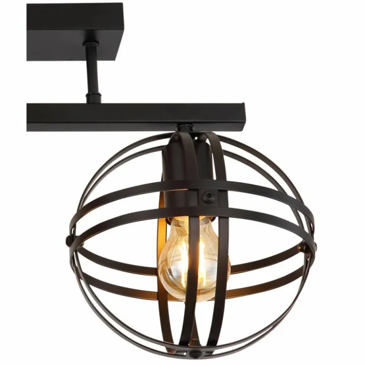 Luminaires Globo Lighting Plafonniers|Plafonnier Globo TAMARA Noir, 3 lumières