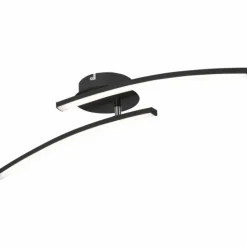 Luminaires Globo Lighting Éclairage Led|Plafonnier Globo TANSY LED Noir, 1 lumière