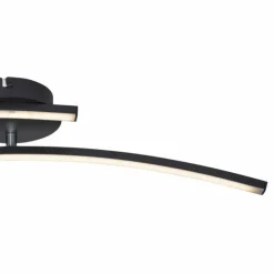 Luminaires Globo Lighting Éclairage Led|Plafonnier Globo TANSY LED Noir, 1 lumière