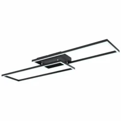 Luminaires Globo Lighting Éclairage Led|Plafonnier Globo TATJANA LED Noir, 1 lumière