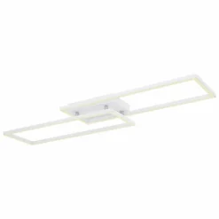 Luminaires Globo Lighting Éclairage Led|Plafonnier Globo TATJANA LED Blanc, 1 lumière