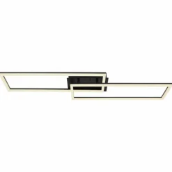 Luminaires Globo Lighting Éclairage Led|Plafonnier Globo TATJANA LED Noir, 1 lumière, Télécommandes