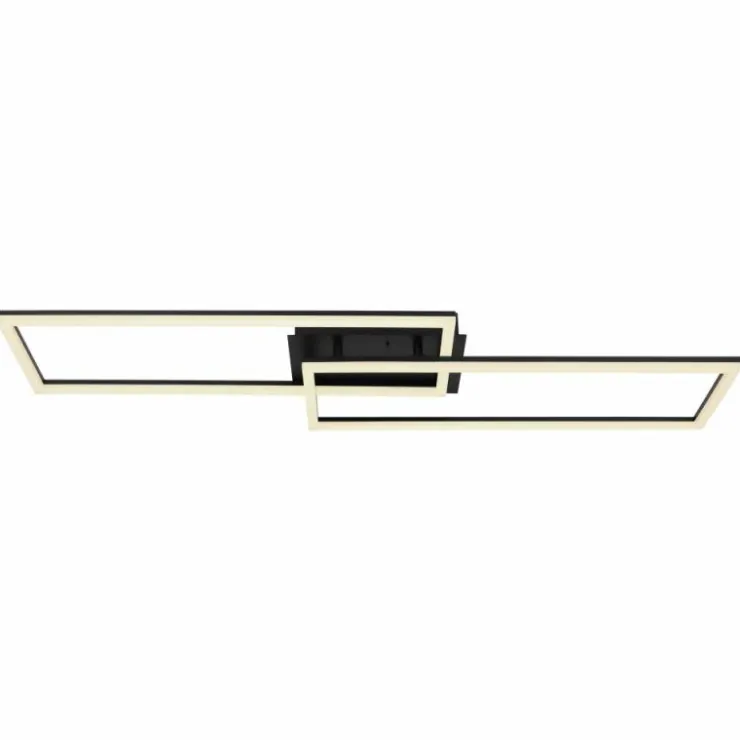 Luminaires Globo Lighting Éclairage Led|Plafonnier Globo TATJANA LED Noir, 1 lumière, Télécommandes