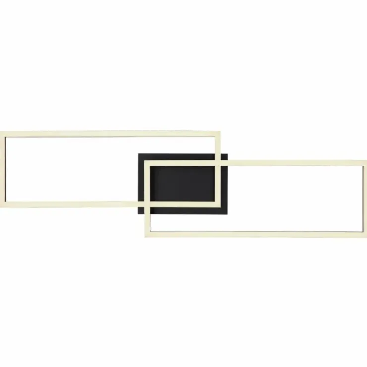 Luminaires Globo Lighting Éclairage Led|Plafonnier Globo TATJANA LED Noir, 1 lumière, Télécommandes