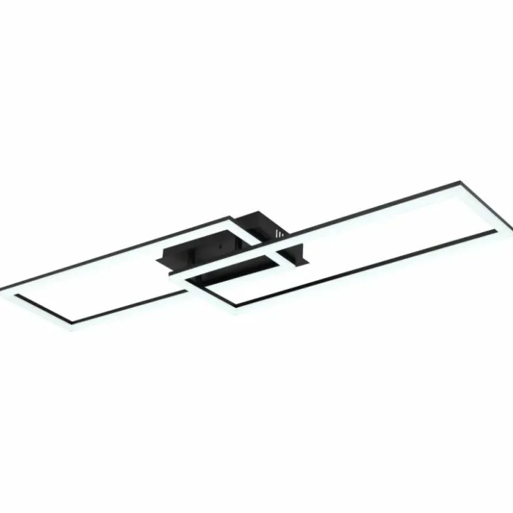 Luminaires Globo Lighting Éclairage Led|Plafonnier Globo TATJANA LED Noir, 1 lumière, Télécommandes