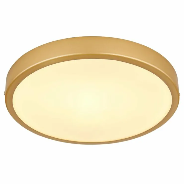 Luminaires Globo Lighting Éclairage Led|Plafonnier Globo TIBEY LED Laiton, 1 lumière