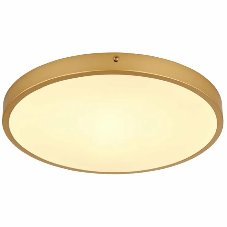 Luminaires Globo Lighting Éclairage Led|Plafonnier Globo TIBEY LED Laiton, 1 lumière