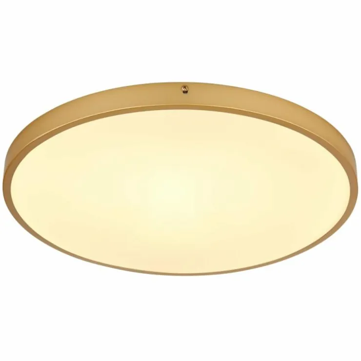 Luminaires Globo Lighting Éclairage Led|Plafonnier Globo TIBEY LED Laiton, 1 lumière