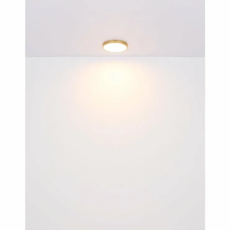 Luminaires Globo Lighting Éclairage Led|Plafonnier Globo TIBEY LED Laiton, 1 lumière