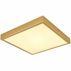 Luminaires Globo Lighting Éclairage Led|Plafonnier Globo TIBEY LED Laiton, 1 lumière