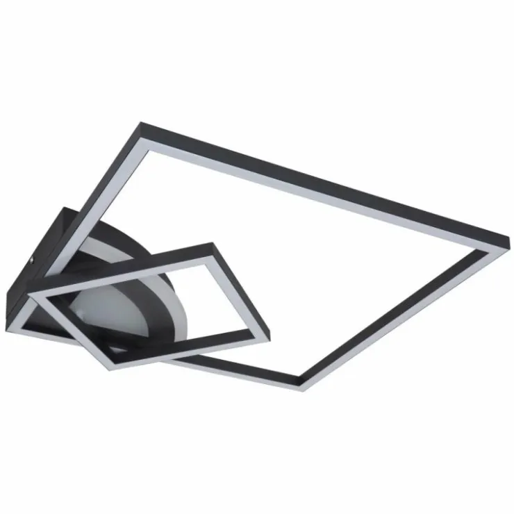 Luminaires Globo Lighting Éclairage Led|Plafonnier Globo TINY LED Noir, 1 lumière